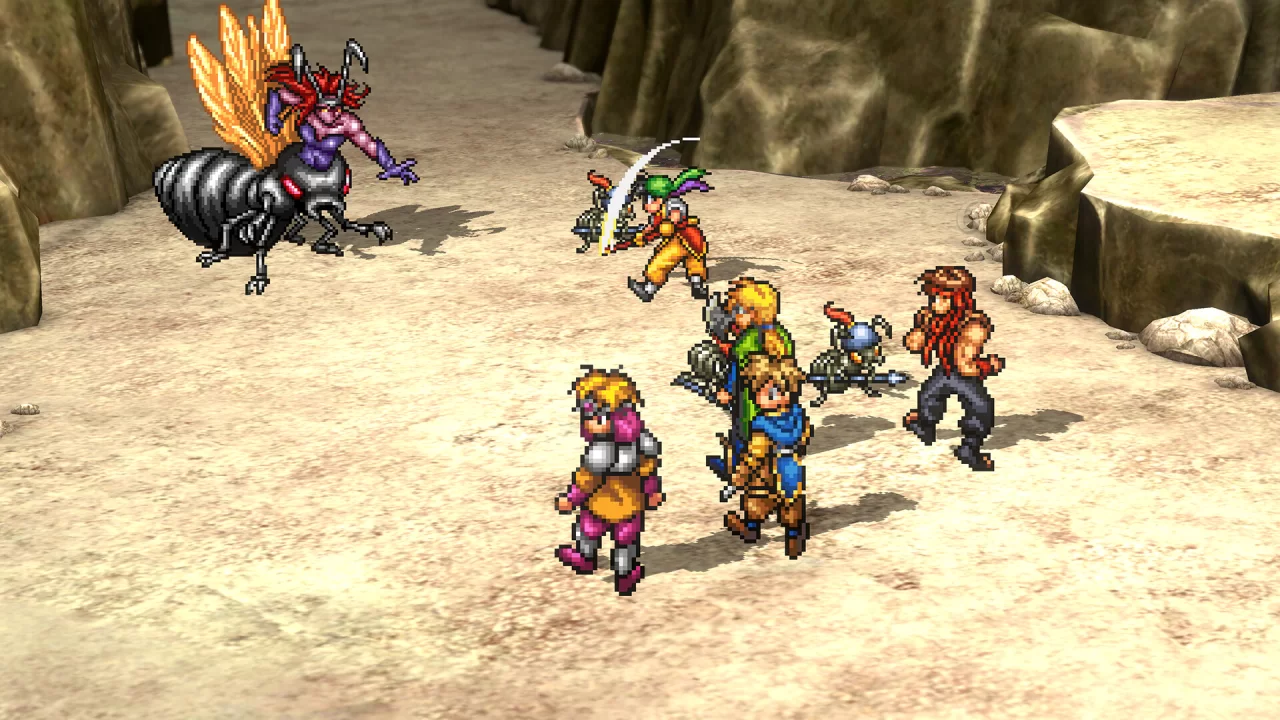 Foto do jogo Suikoden I&II HD Remaster Gate Rune and Dunan Unification Wars