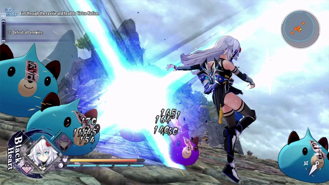 Foto do jogo Neptunia x Senran Kagura: Ninja Wars