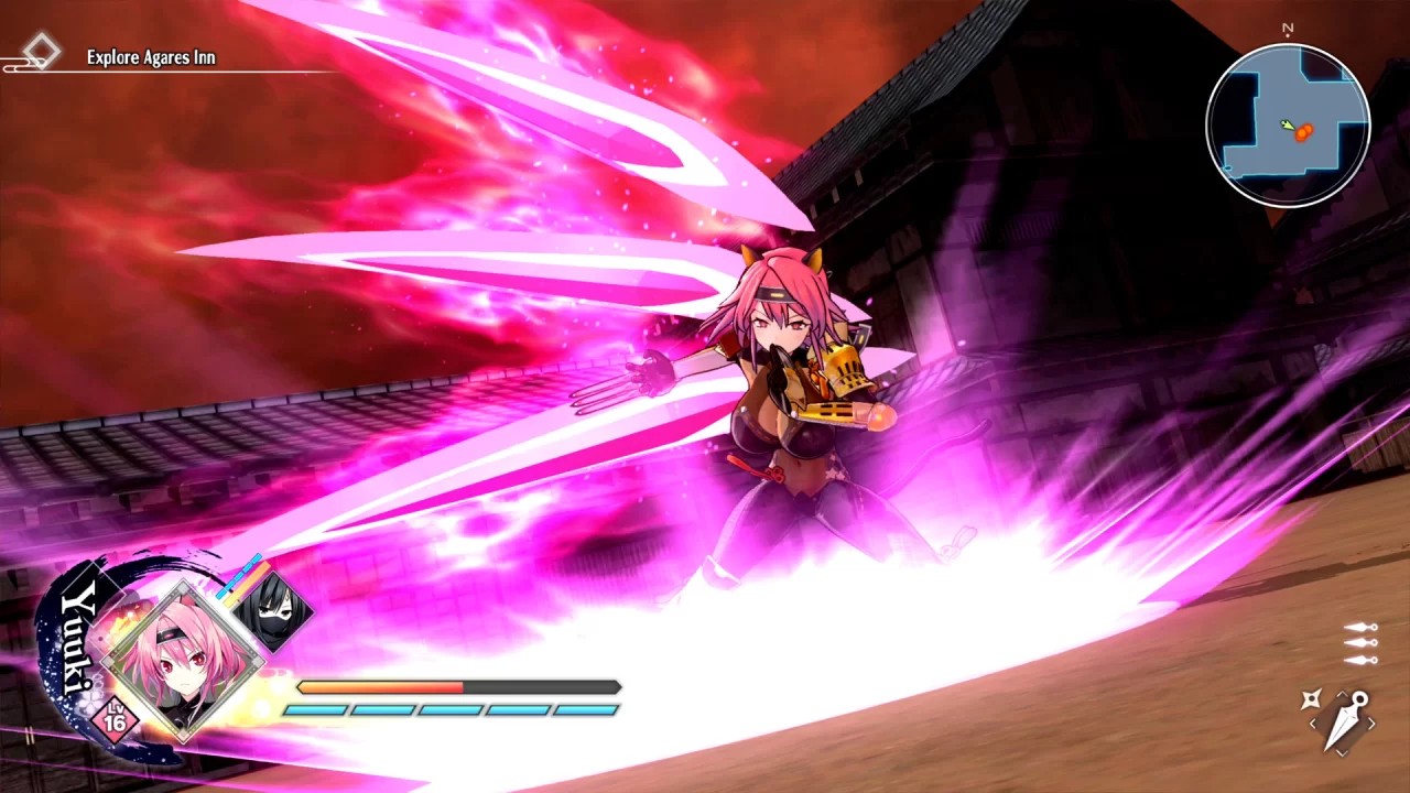 Foto do jogo Neptunia x Senran Kagura: Ninja Wars