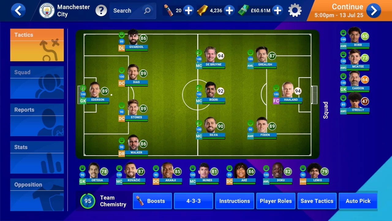 Picture of the game Soccer Manager 2025