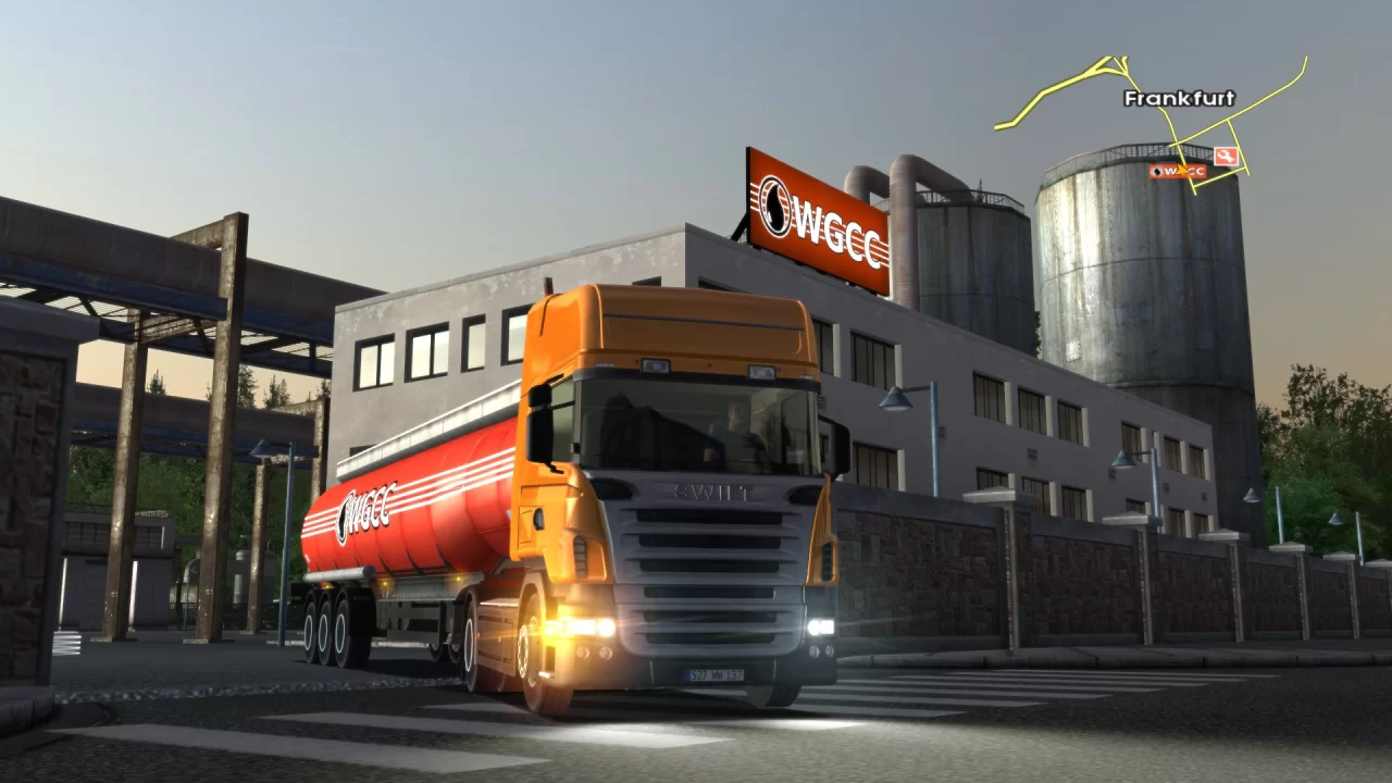 Picture of the game Euro Truck Simulator