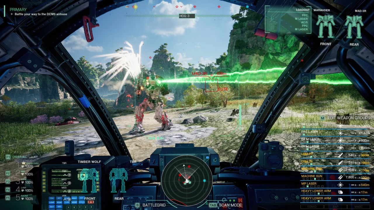 Picture of the game MechWarrior 5: Clans