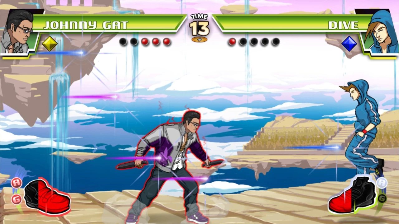 Picture of the game Divekick