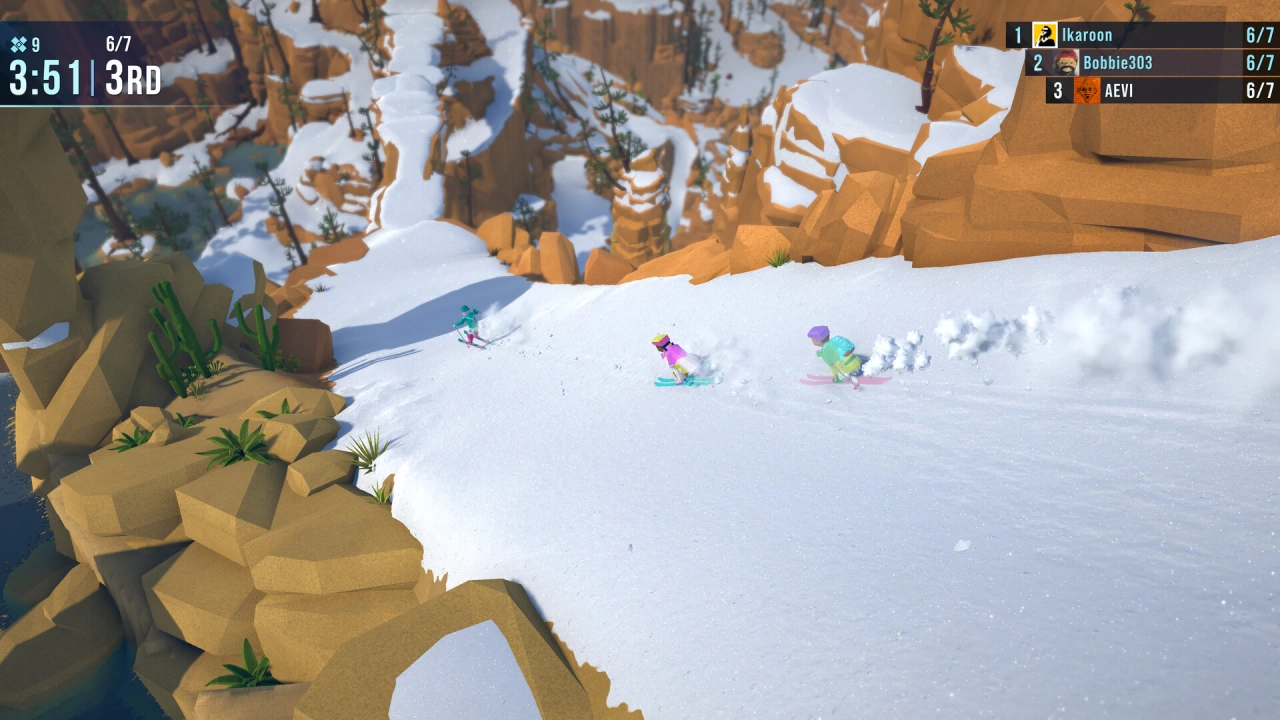 Picture of the game Lonely Mountains: Snow Riders