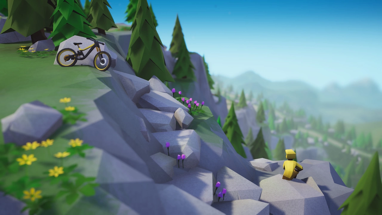 Picture of the game Lonely Mountains: Downhill