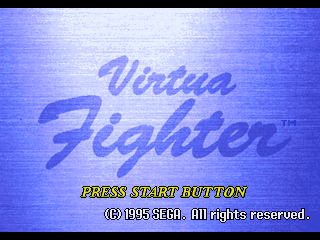 Picture of the game Virtua Fighter