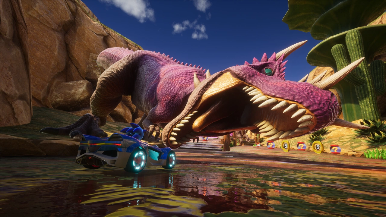 Foto do jogo Sonic Racing: CrossWorlds