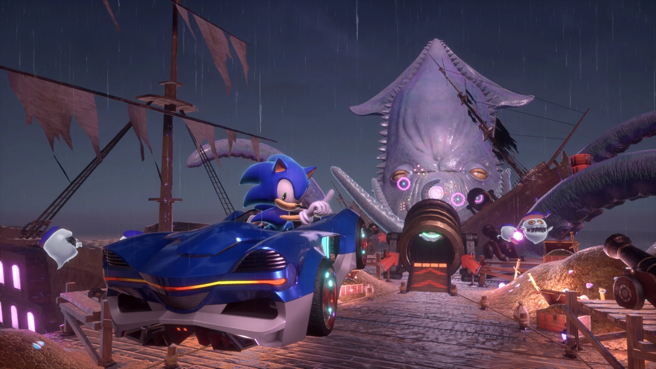 Foto do jogo Sonic Racing: CrossWorlds