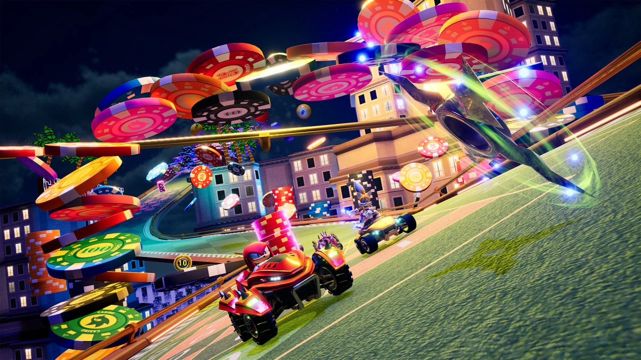 Foto do jogo Sonic Racing: CrossWorlds