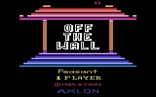 Picture of the game Off the Wall