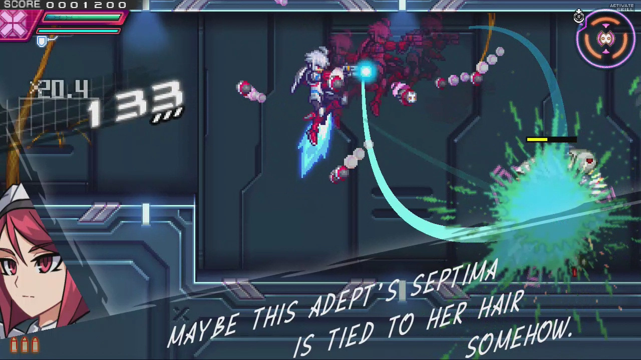 Picture of the game Azure Striker Gunvolt 2