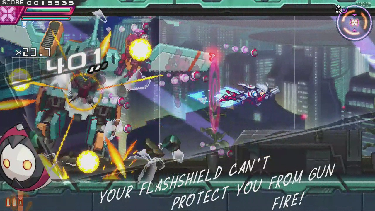 Picture of the game Azure Striker Gunvolt 2