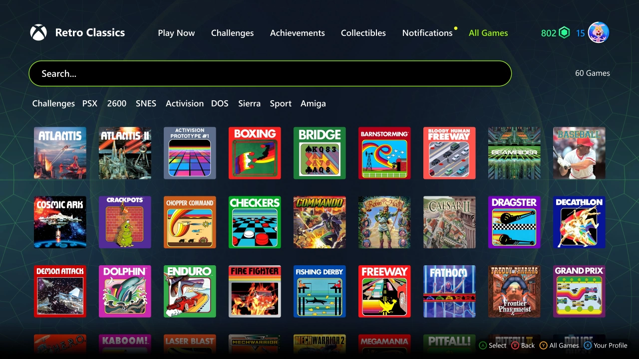 Picture of the game Retro Classics