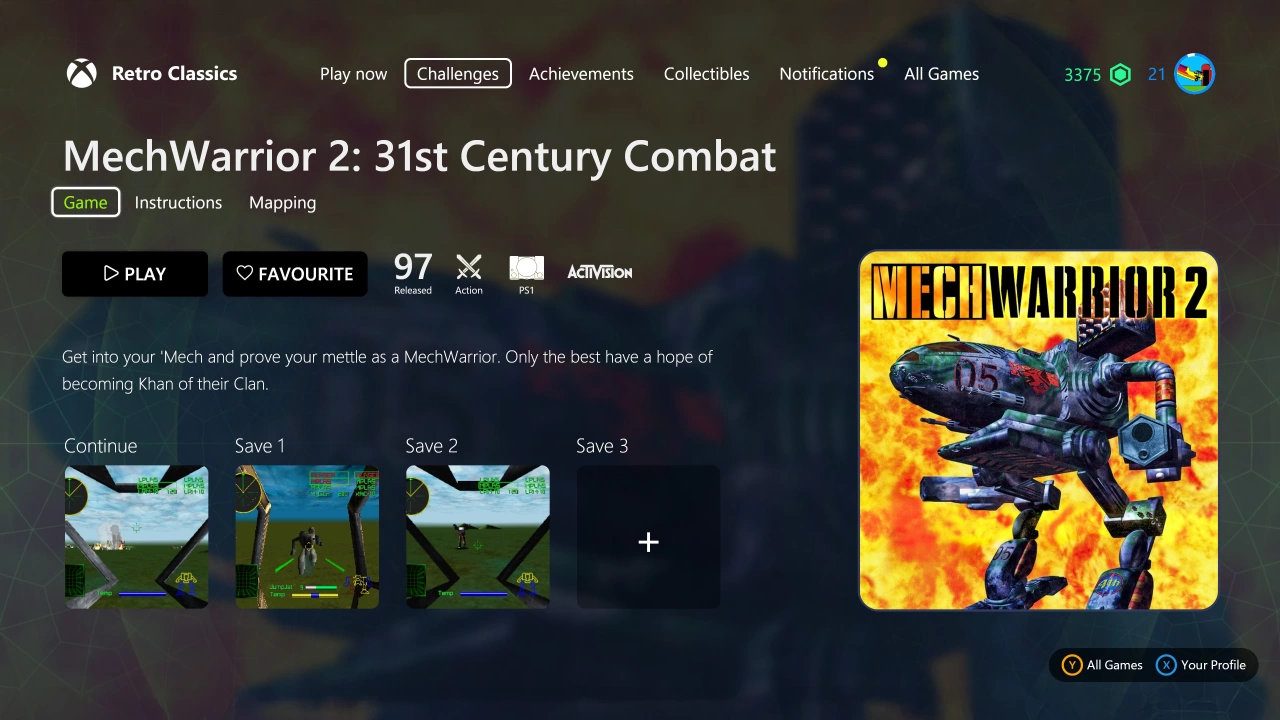 Picture of the game Retro Classics