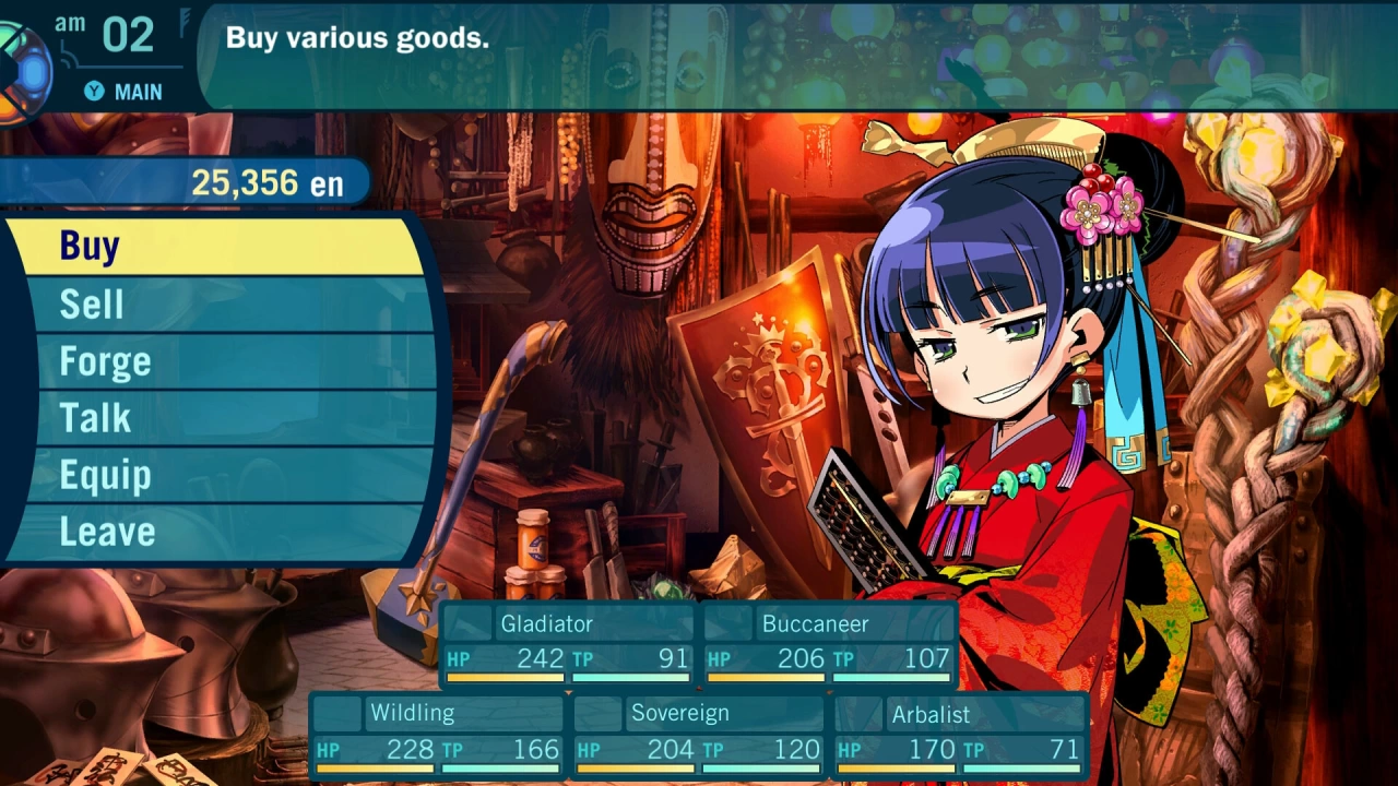 Picture of the game Etrian Odyssey III HD