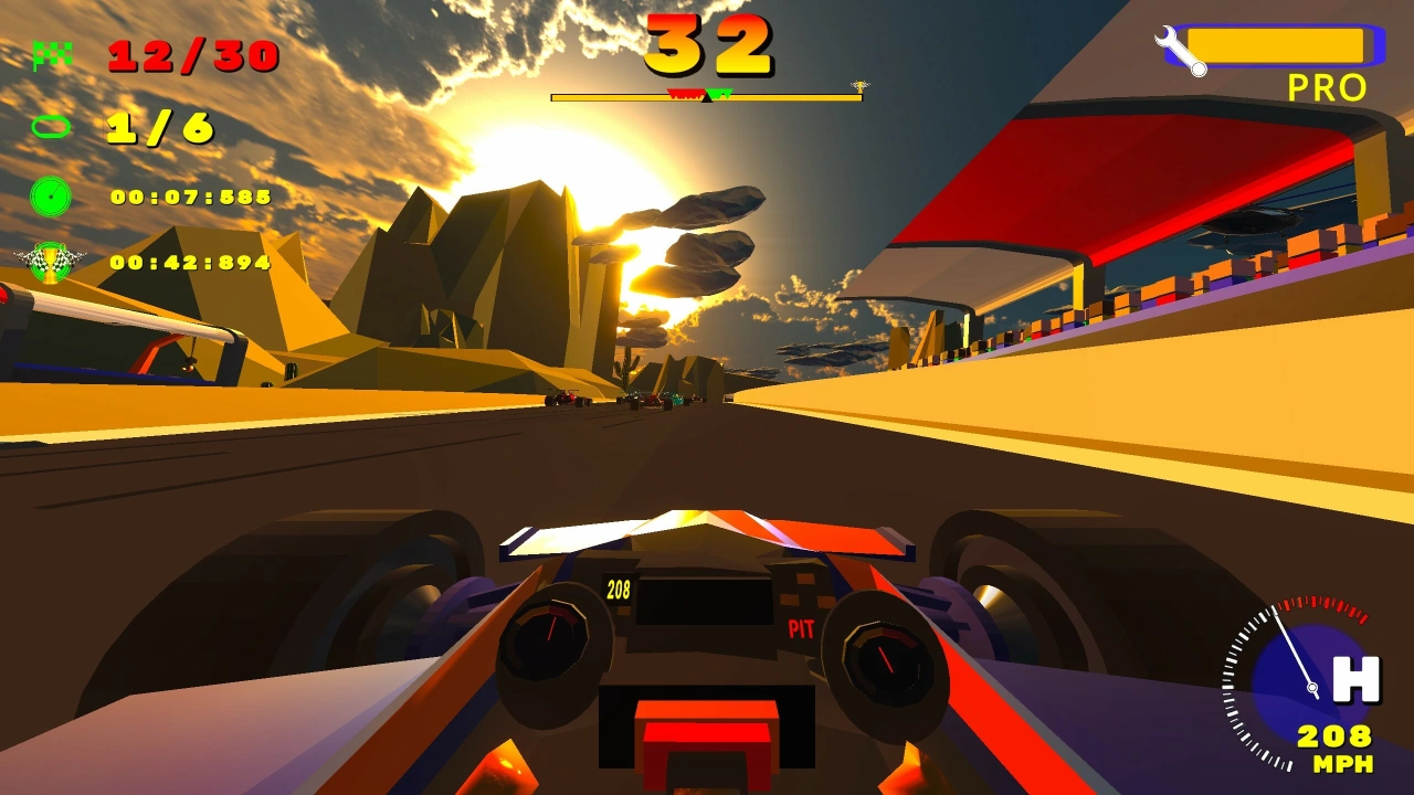 Foto do jogo SPGP Super Polygon Grand Prix