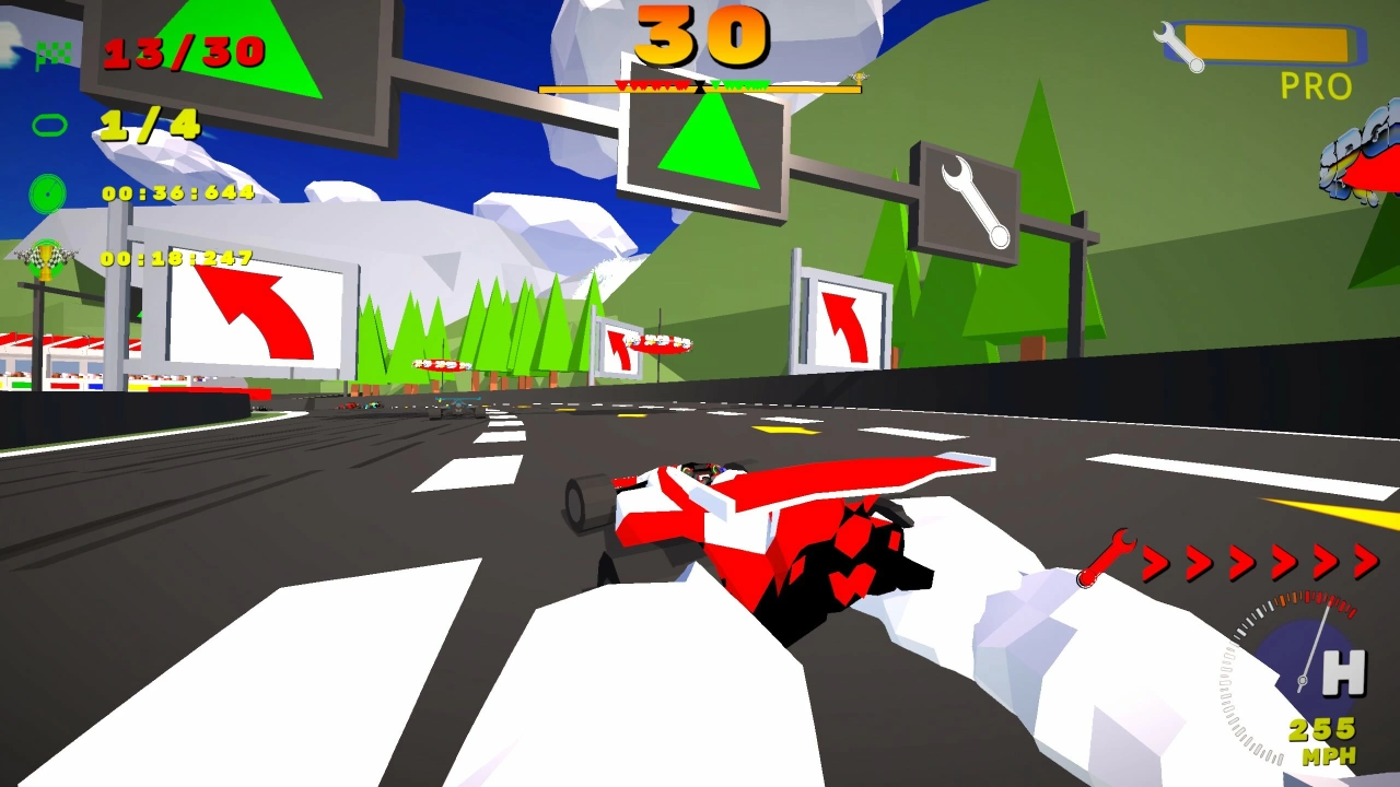 Foto do jogo SPGP Super Polygon Grand Prix