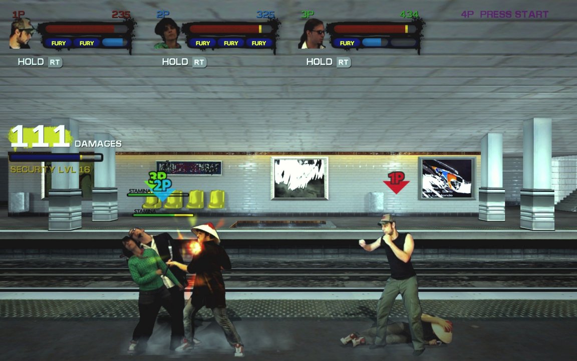 Picture of the game Streets of Fury EX