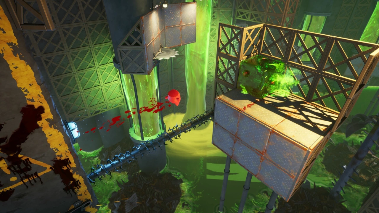 Foto do jogo Super Meat Boy 3D