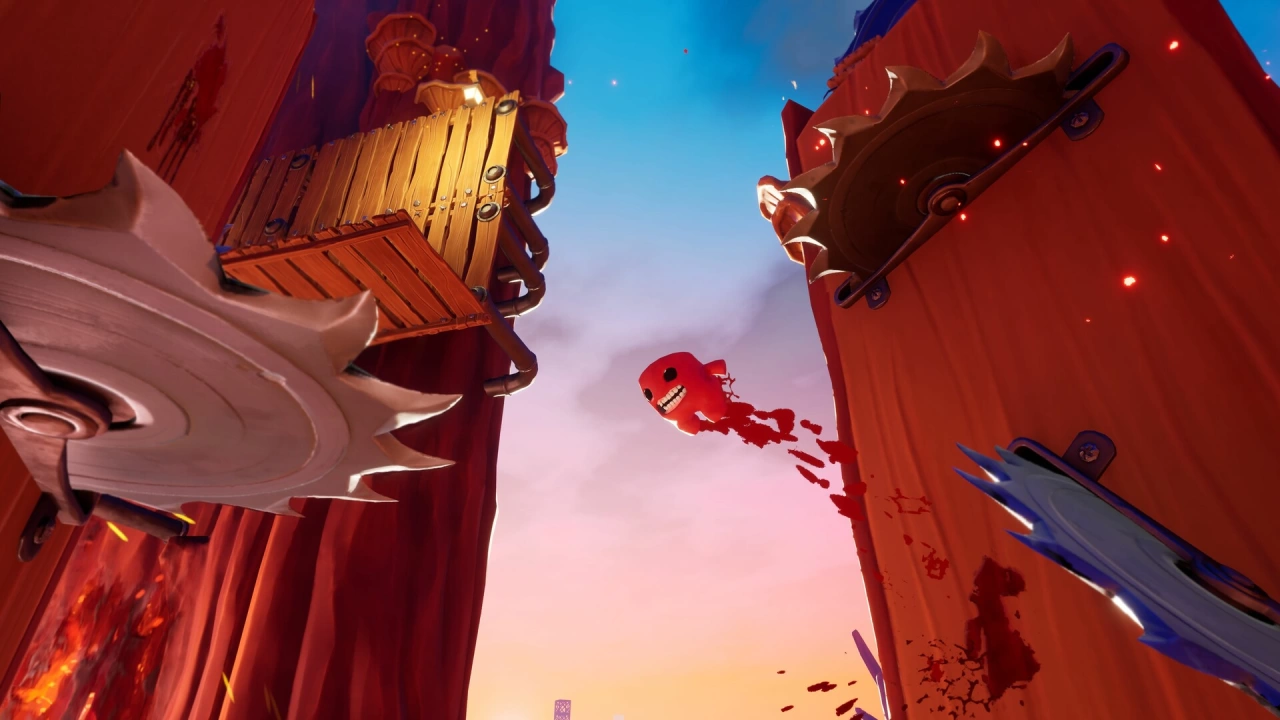 Foto do jogo Super Meat Boy 3D