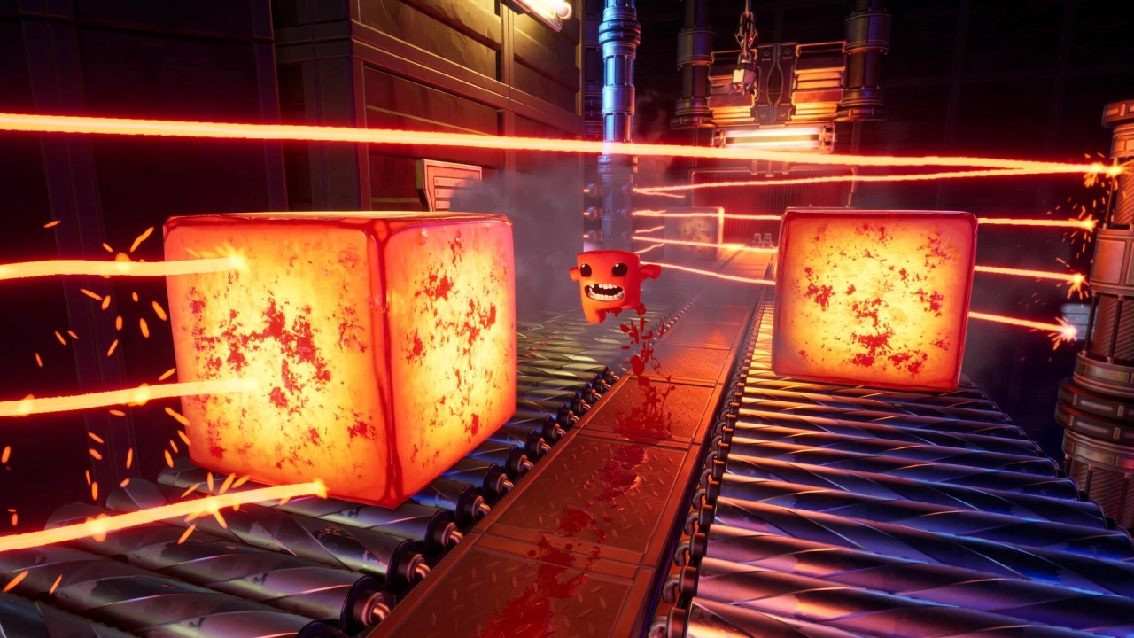 Foto do jogo Super Meat Boy 3D