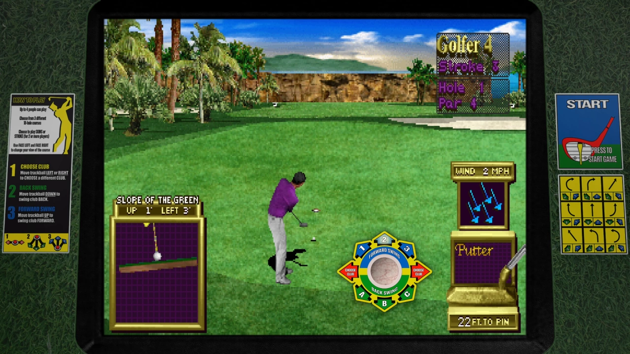 Foto do jogo Golden Tee Arcade Classics