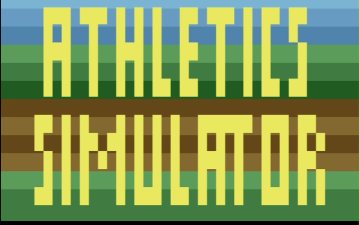 Athletics Simulator para Atari 2600 (2025)