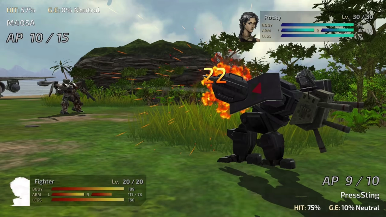 Foto do jogo FRONT MISSION 2: Remake