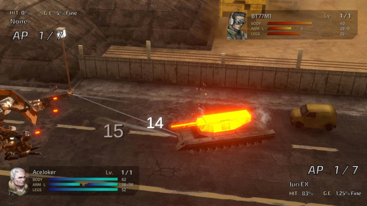 Foto do jogo FRONT MISSION 2: Remake