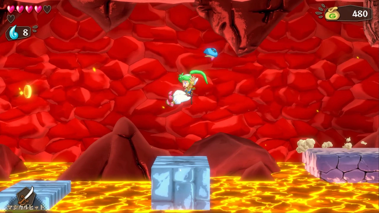 Foto do jogo WONDER BOY ASHA in Monster World
