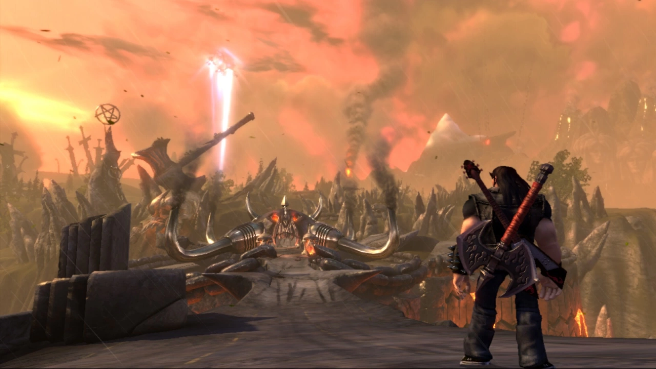Screenshot of the game Brütal Legend