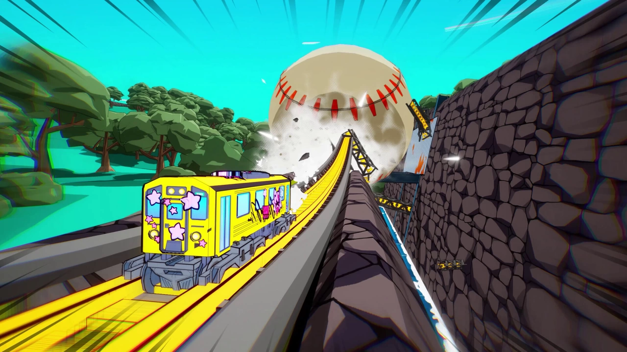 Screenshot of the game Denshattack!