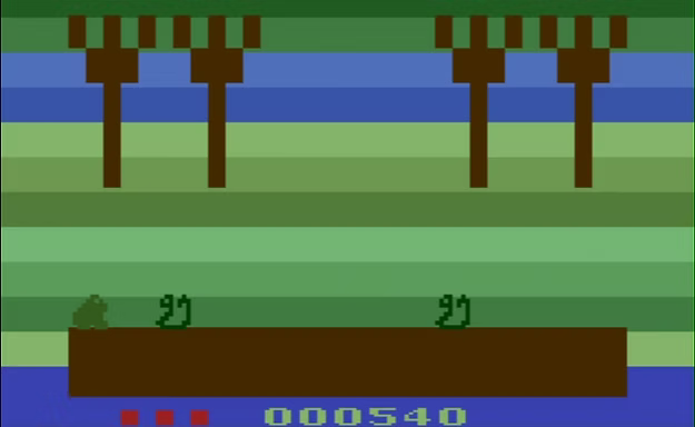 Screenshot of the game Frog Swamp