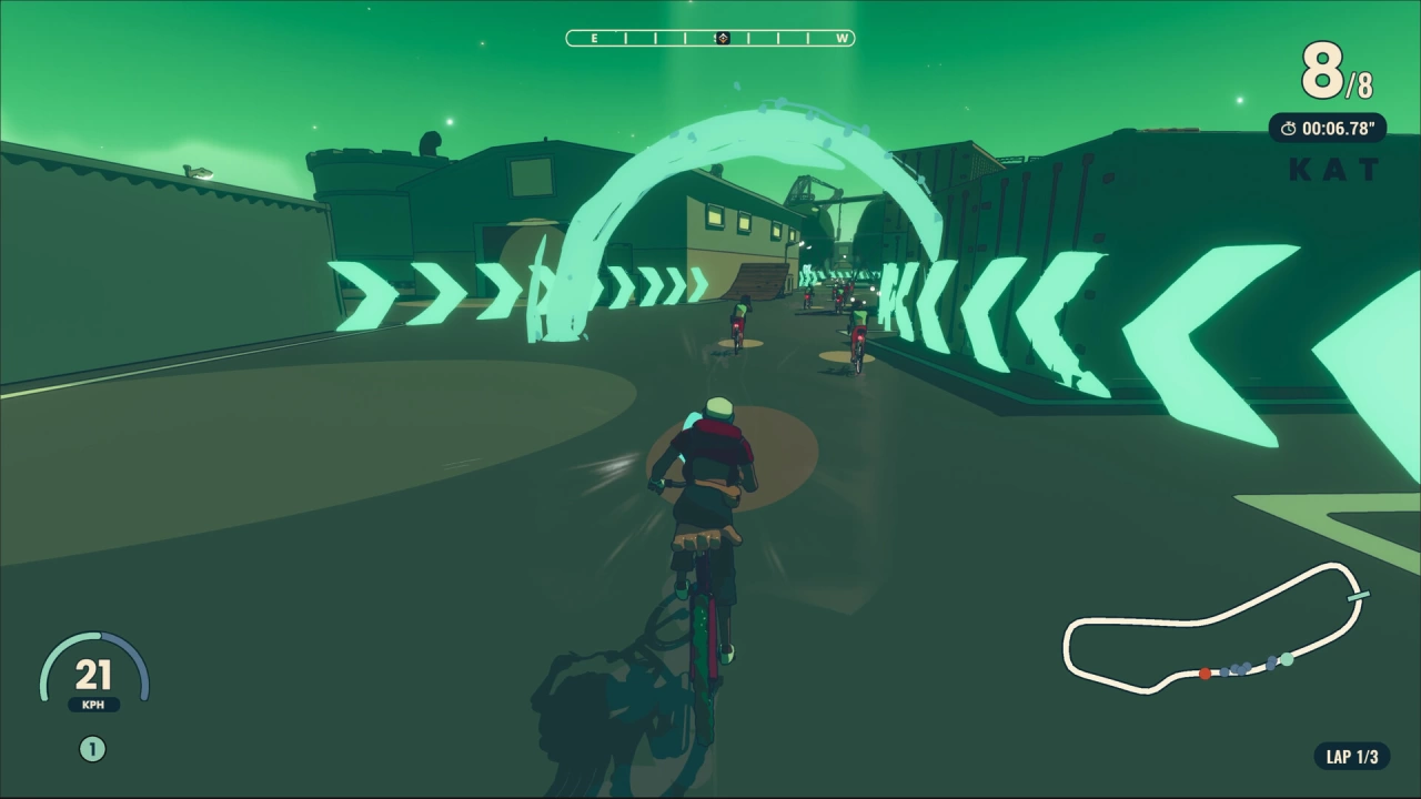 Screenshot of the game Wheel World