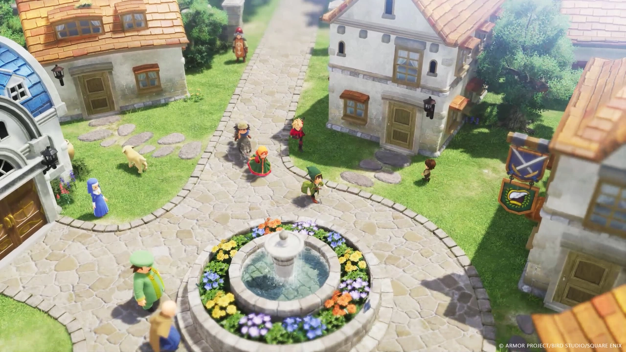 Foto do jogo Dragon Quest VII Reimagined