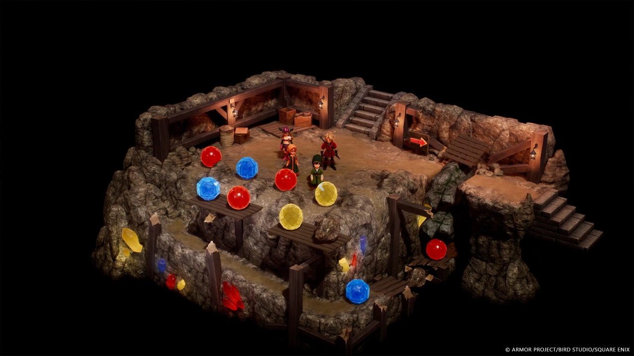 Foto do jogo Dragon Quest VII Reimagined
