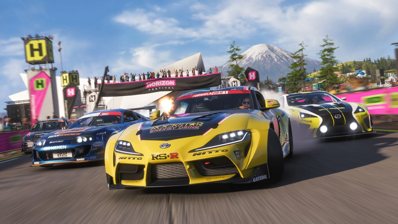 Screenshot of the game Forza Horizon 6