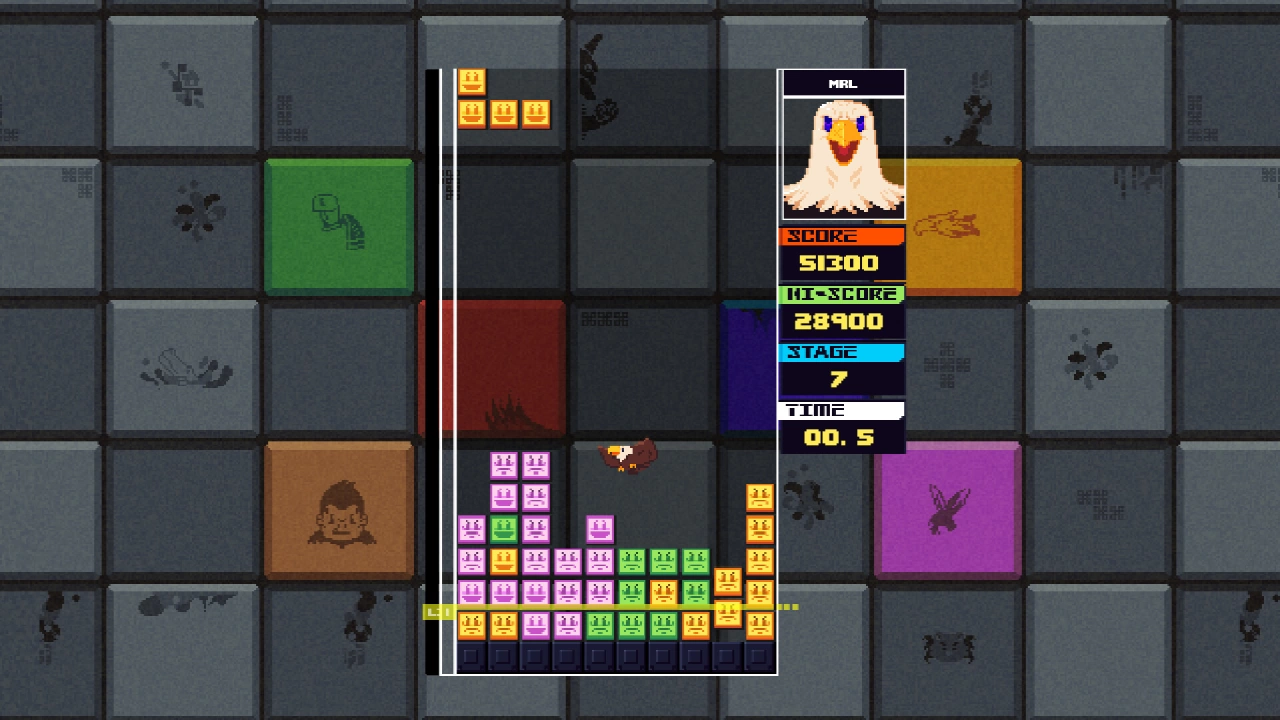 Screenshot of the game Ape Drop