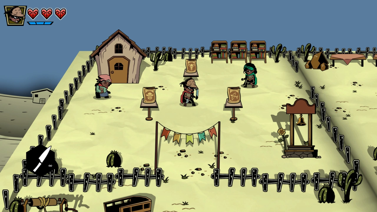 Screenshot of the game Cordels & Spells