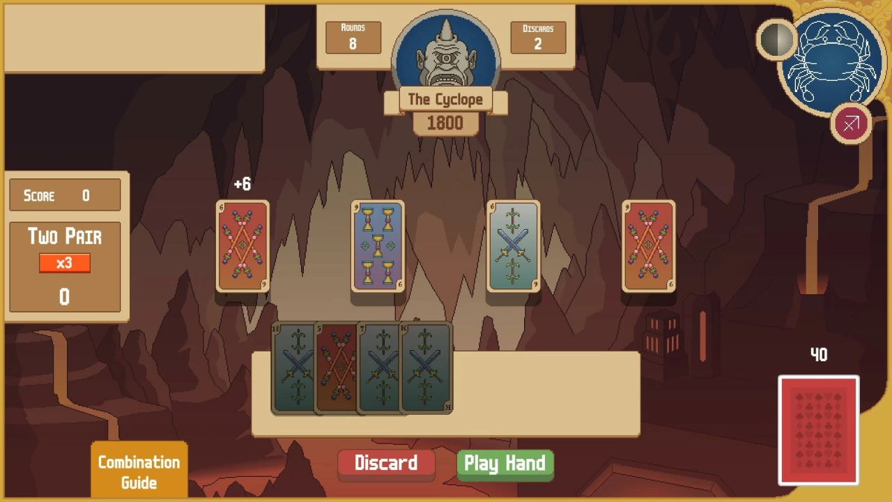 Screenshot of the game Divinastros