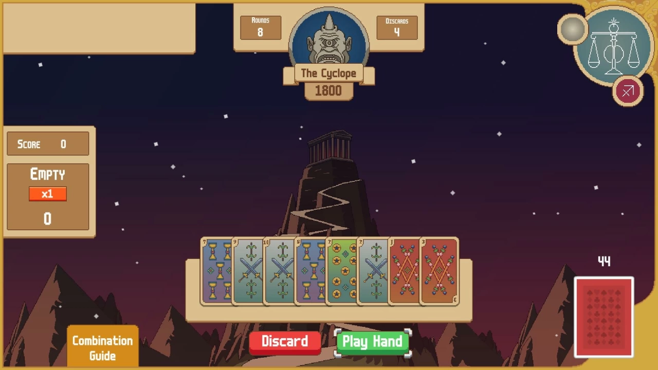 Screenshot of the game Divinastros