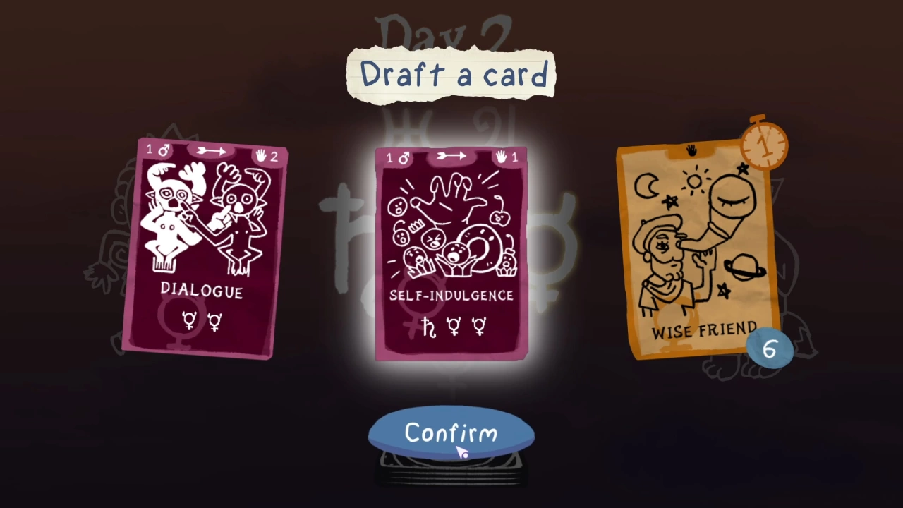 Screenshot of the game Dreamcards