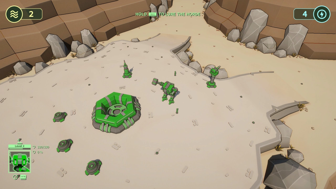 Screenshot of the game Mecharise