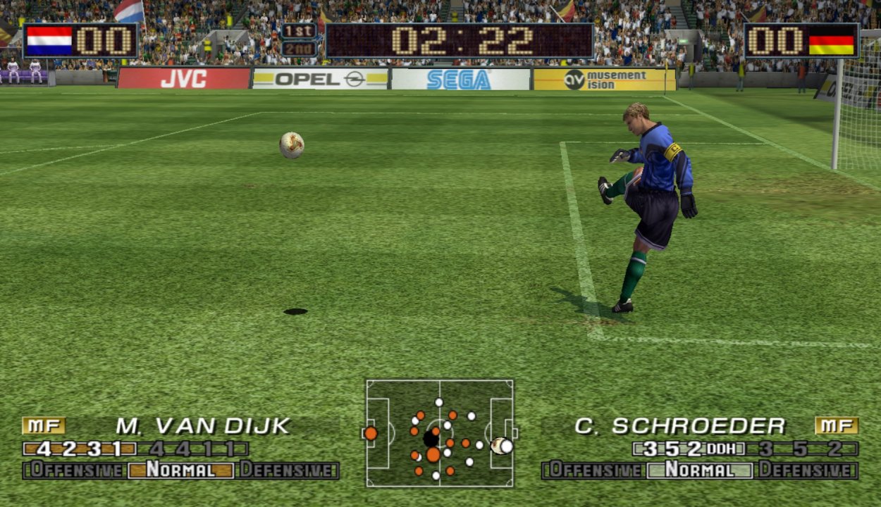 Picture of the game Virtua Striker 2002