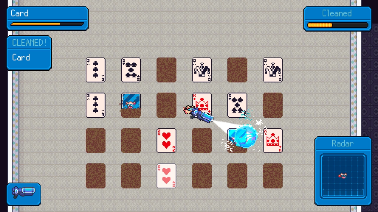 Screenshot of the game Pixel Washer
