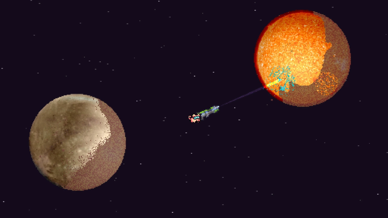 Screenshot of the game Pixel Washer