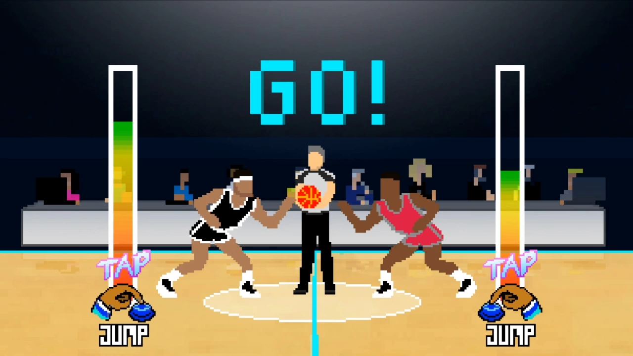 Screenshot of the game Basketball Classics