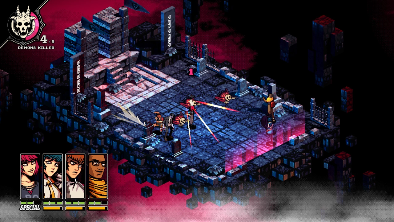 Screenshot of the game Demonschool