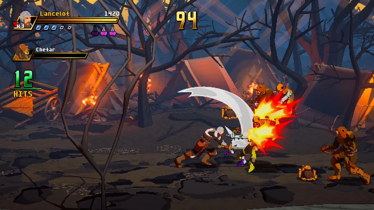 Screenshot of the game Blades & Battles