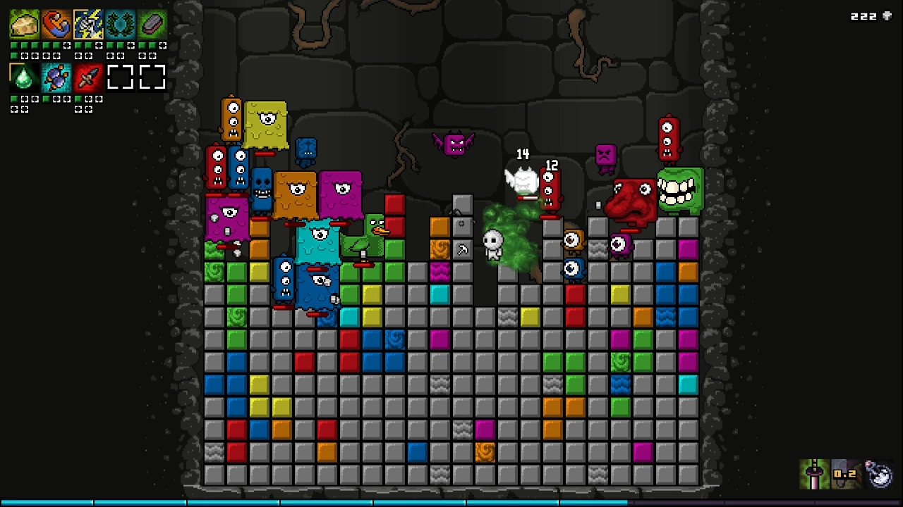Screenshot of the game Tetra Rise